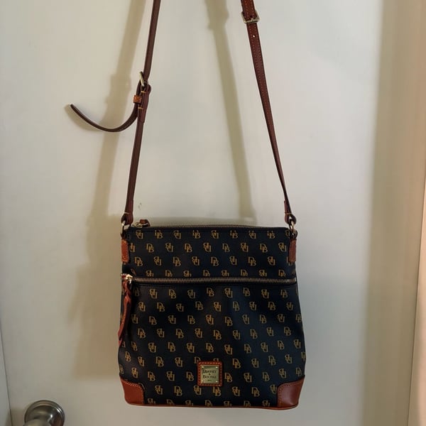 Dooney & Bourke Gretta Signature Monogram Crossbody Bag