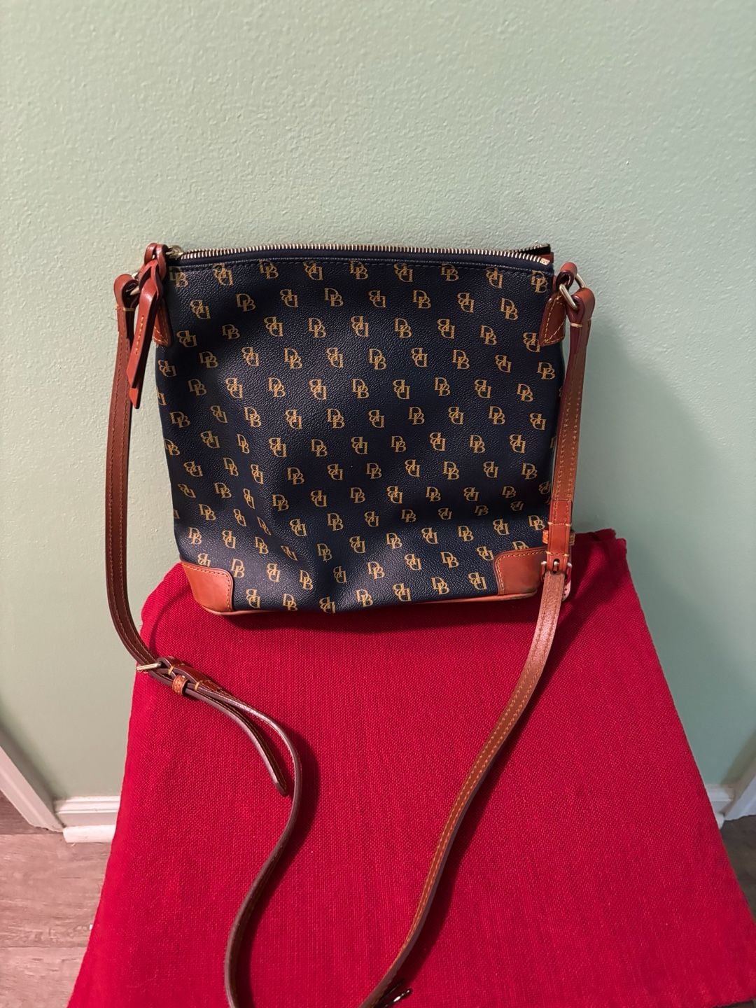 Dooney & Bourke Gretta Signature Monogram Crossbody Bag 6