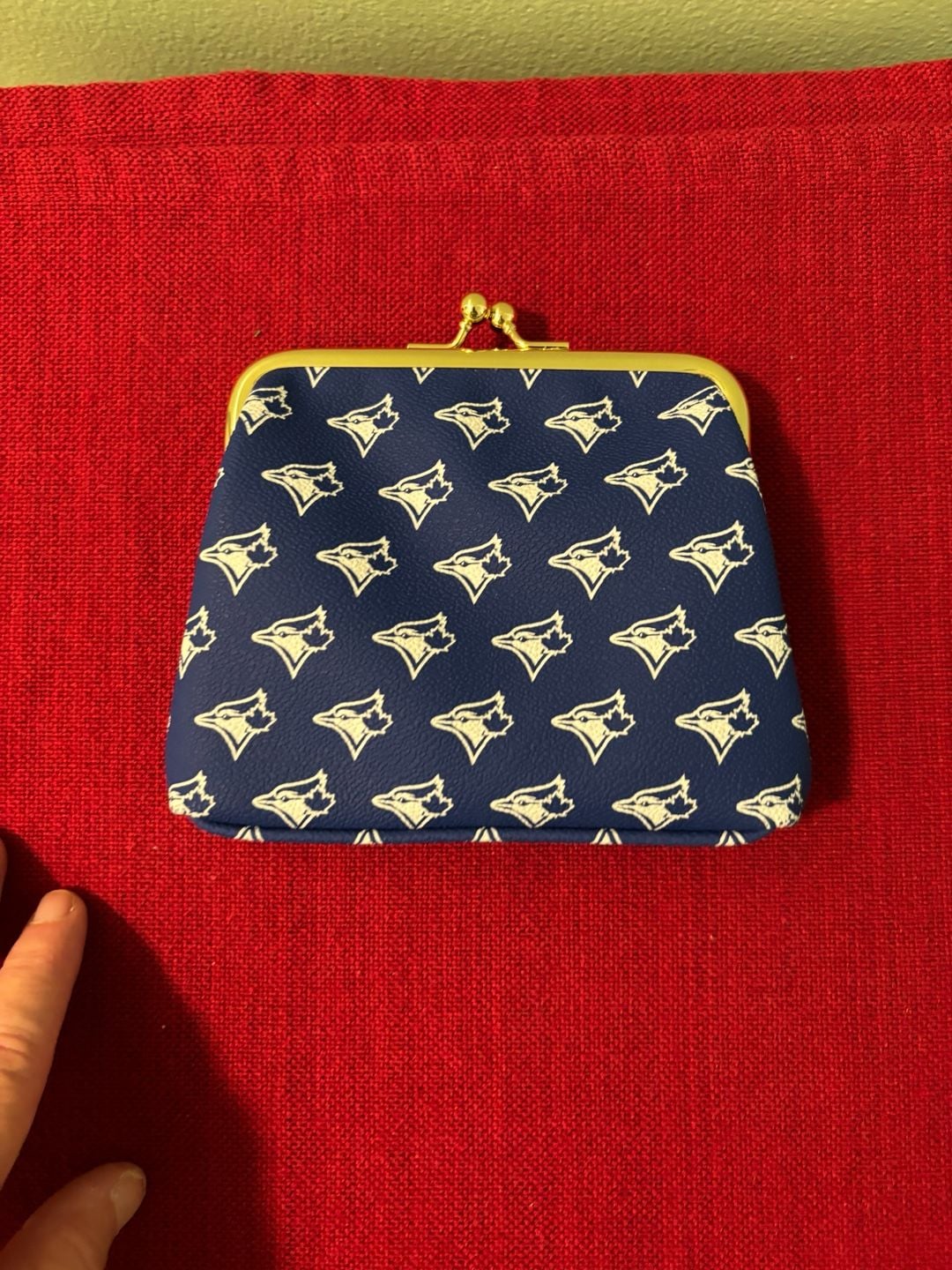Dooney & Bourke MLB Toronto Blue Jays Large Framed Kisslock Purse 3