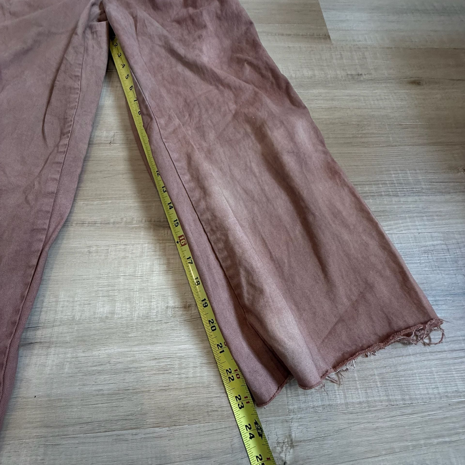 Vintage 90s Calvin Klein Jeans Wide Leg Utility Overalls in Mauve Brown 8