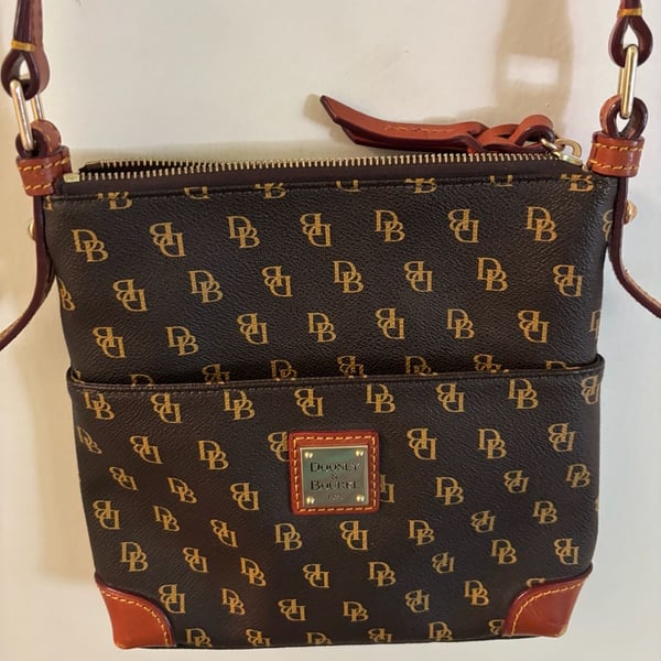 Dooney & Bourke Gretta Letter Carrier Crossbody Bag