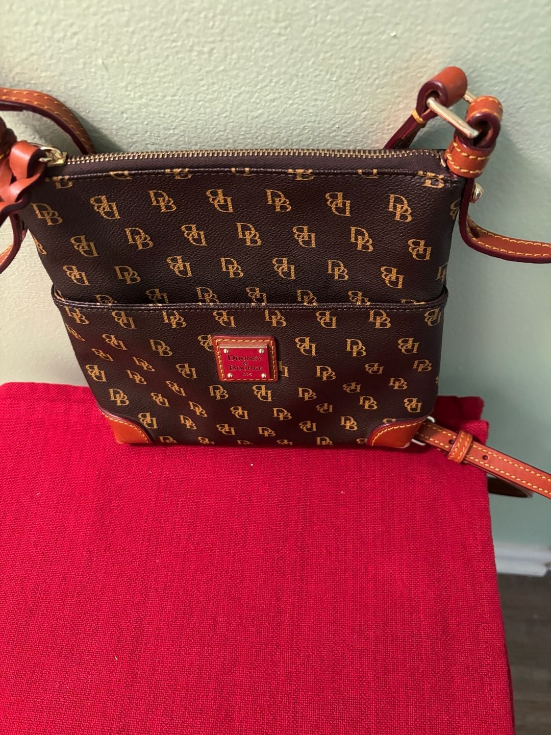 Dooney & Bourke Gretta Letter Carrier Crossbody Bag 5