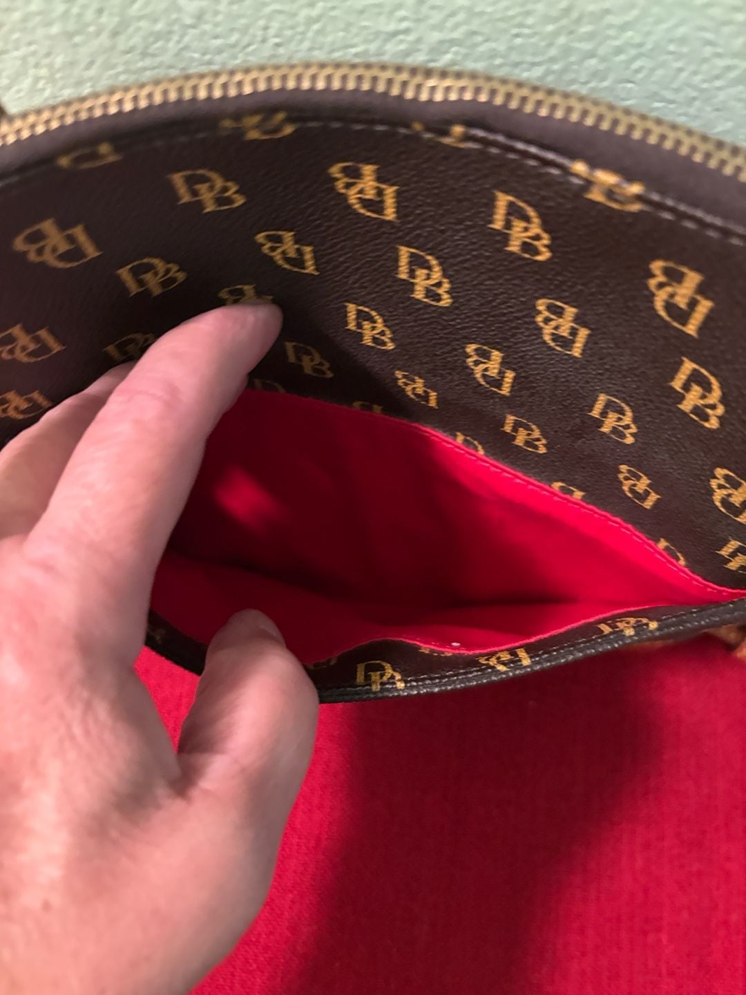 Dooney & Bourke Gretta Letter Carrier Crossbody Bag 6