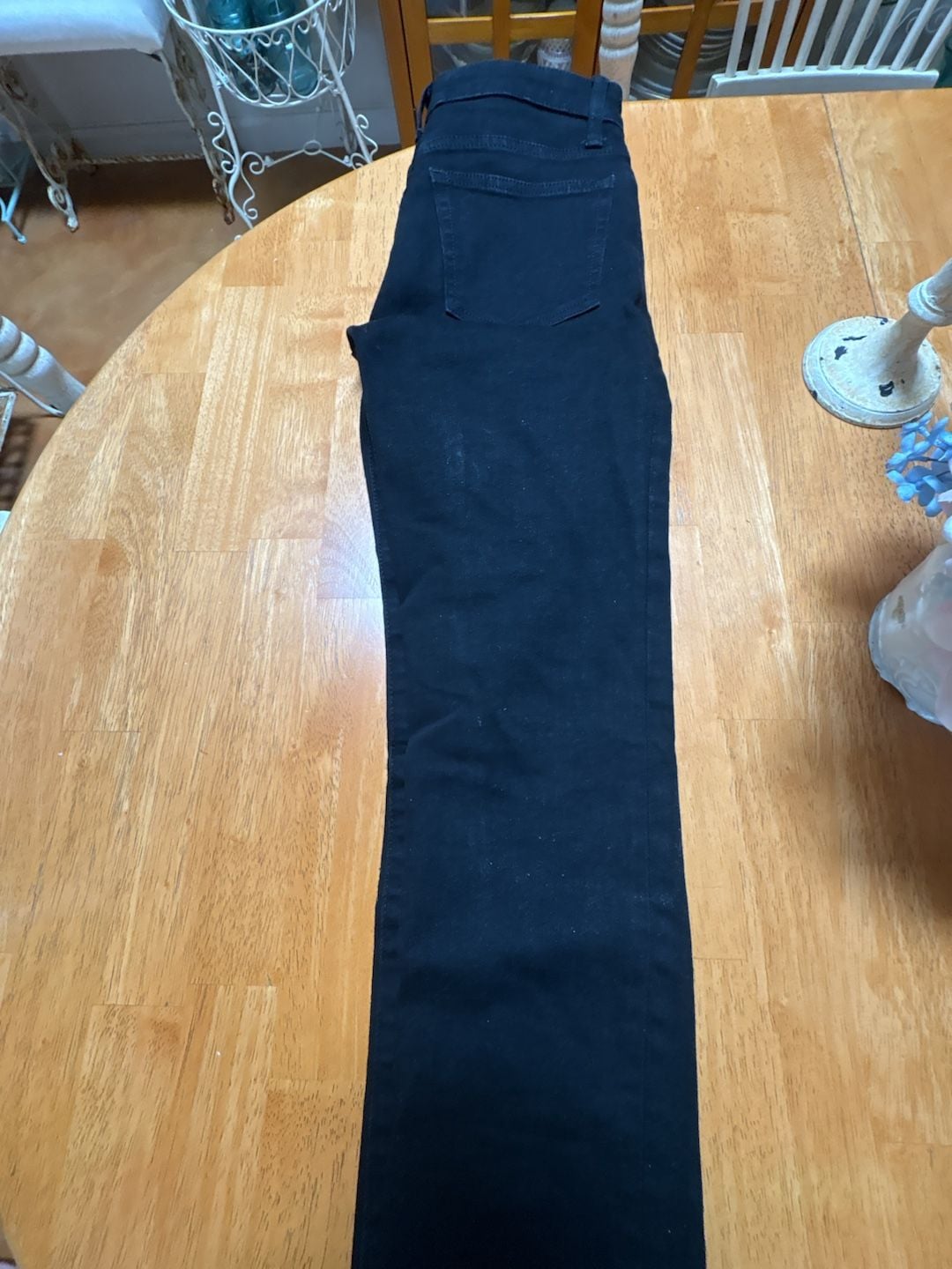 Gap Denim Classic Straight Leg Jeans Black Size 0/25 3