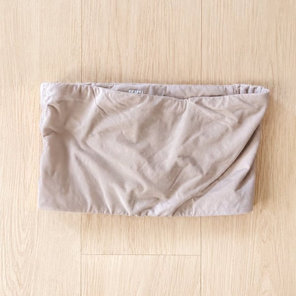 SKIMS Fits Everybody Strapless Bandeau Bra Taupe Beige Size XXS