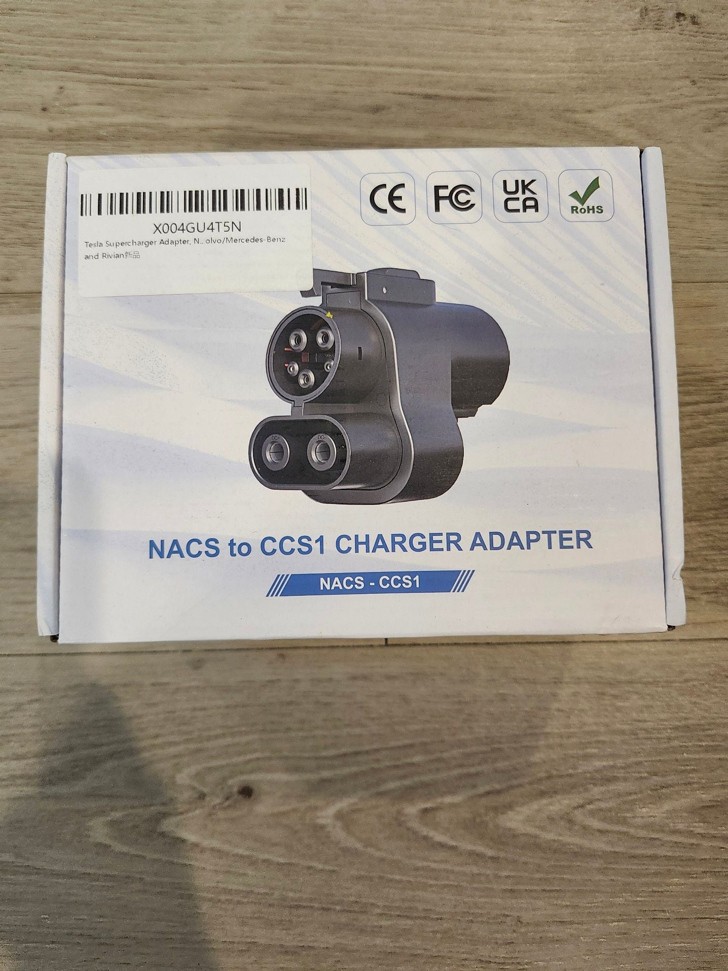 Hurricane Plug NACS to CCS1 Supercharger Adapter 1
