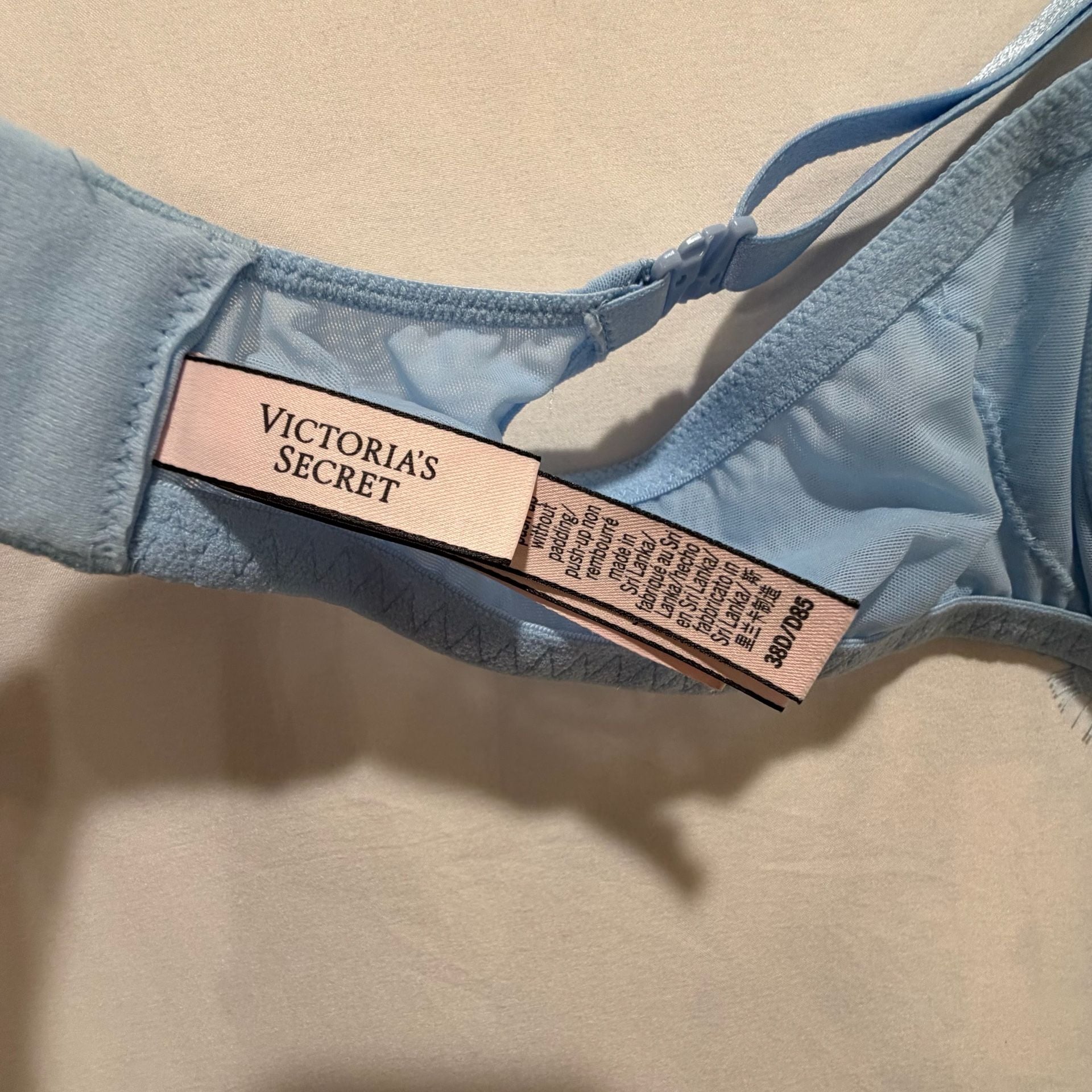 Victoria's Secret Dream Angels Unlined Uplift Lace Bra 10