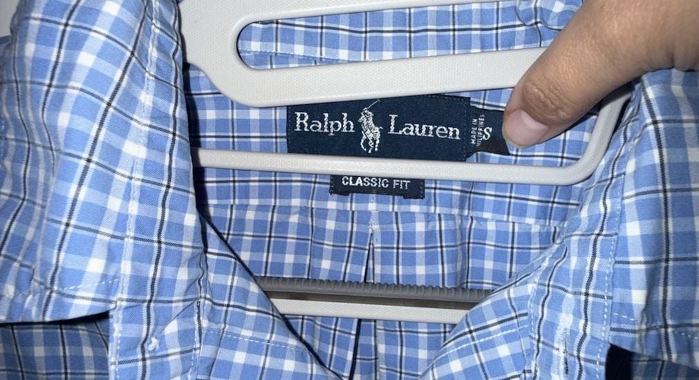 Polo Ralph Lauren Classic Fit Blue Plaid Short Sleeve Button-Down Shirt 4