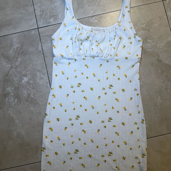 Audrey 3+1 Floral Print Mini Dress