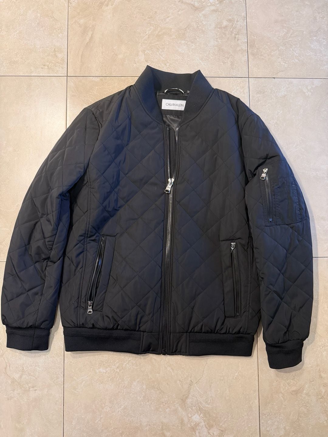 Calvin Klein Men's Quilted Bomber Jacket 2