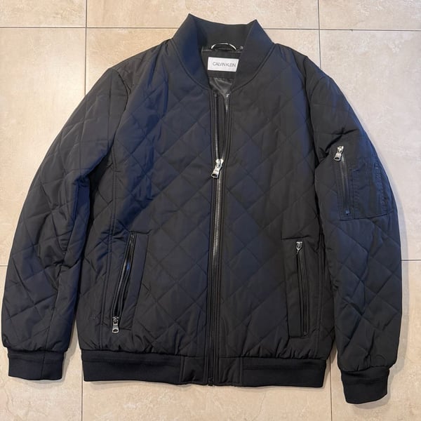 Calvin Klein Men's Quilted Bomber Jacket