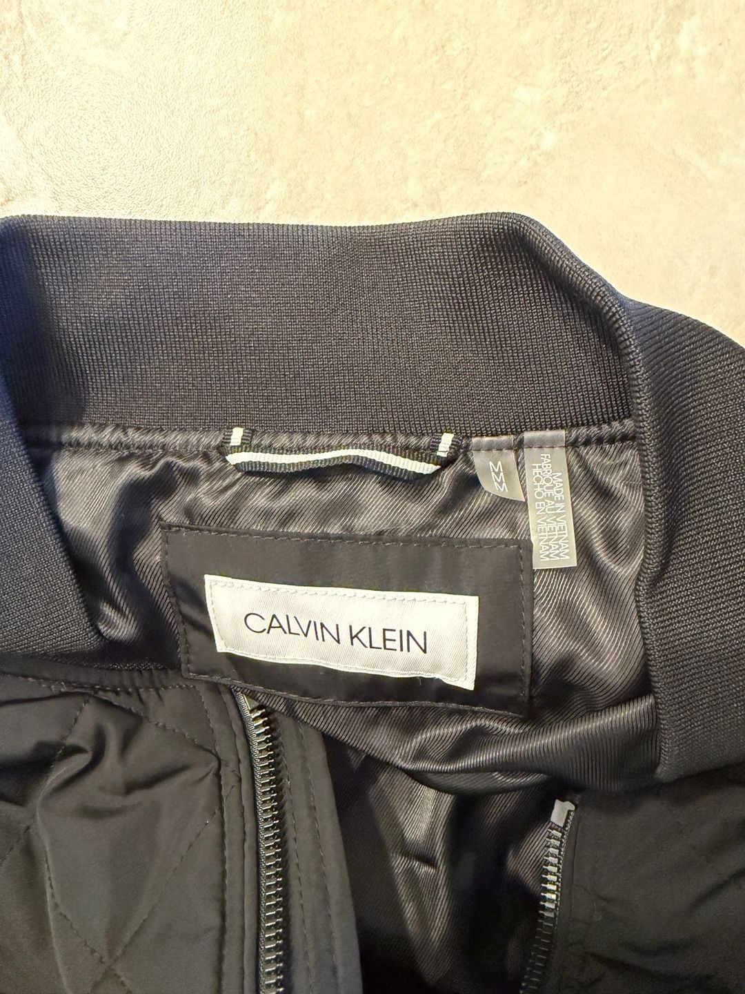 Calvin Klein Men's Quilted Bomber Jacket 4