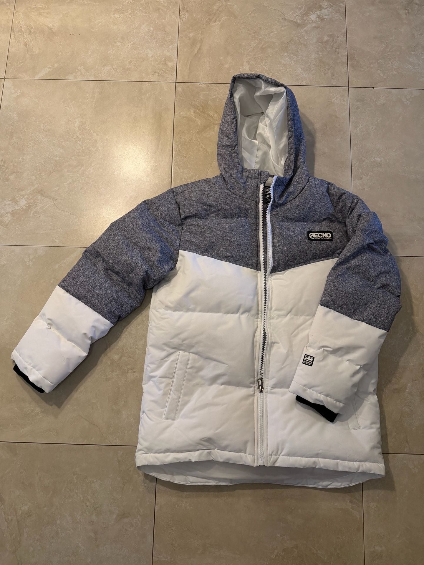 Ecko Unltd. Hooded Colorblock Puffer Winter Jacket 2