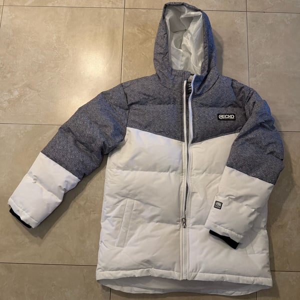 Ecko Unltd. Hooded Colorblock Puffer Winter Jacket