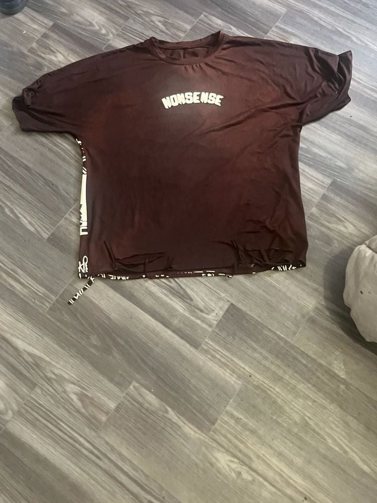 Nonsense brown print tee shirt #skater #streetwear. 3