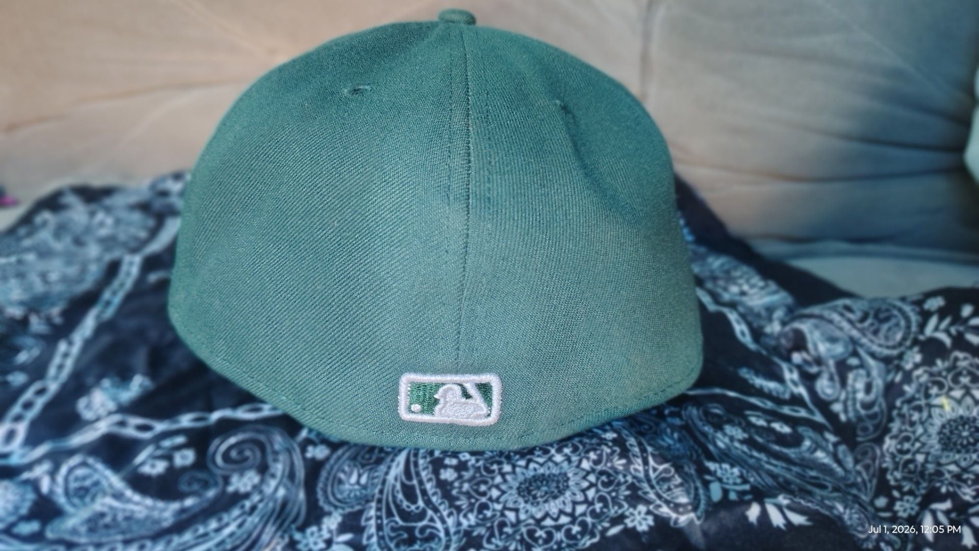 New Era Los Angeles Dodgers 59FIFTY Fitted Cap in Dark Green 4