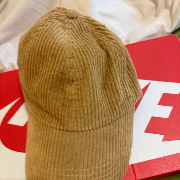 Unbranded Solid Tan Corduroy Baseball Dad Hat