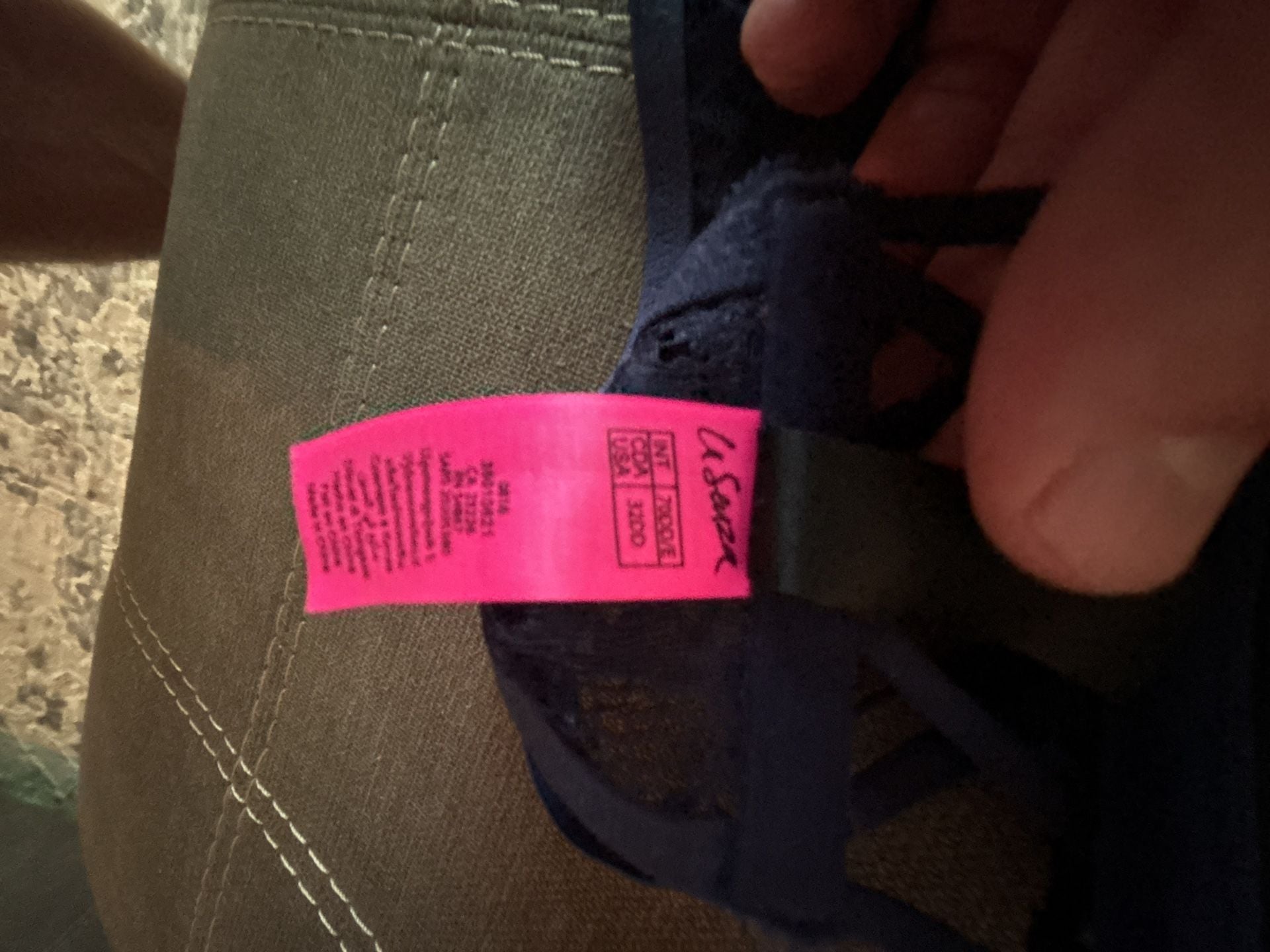 La Senza Obsession Front-Closure Padded Plunge Bra in Navy 4
