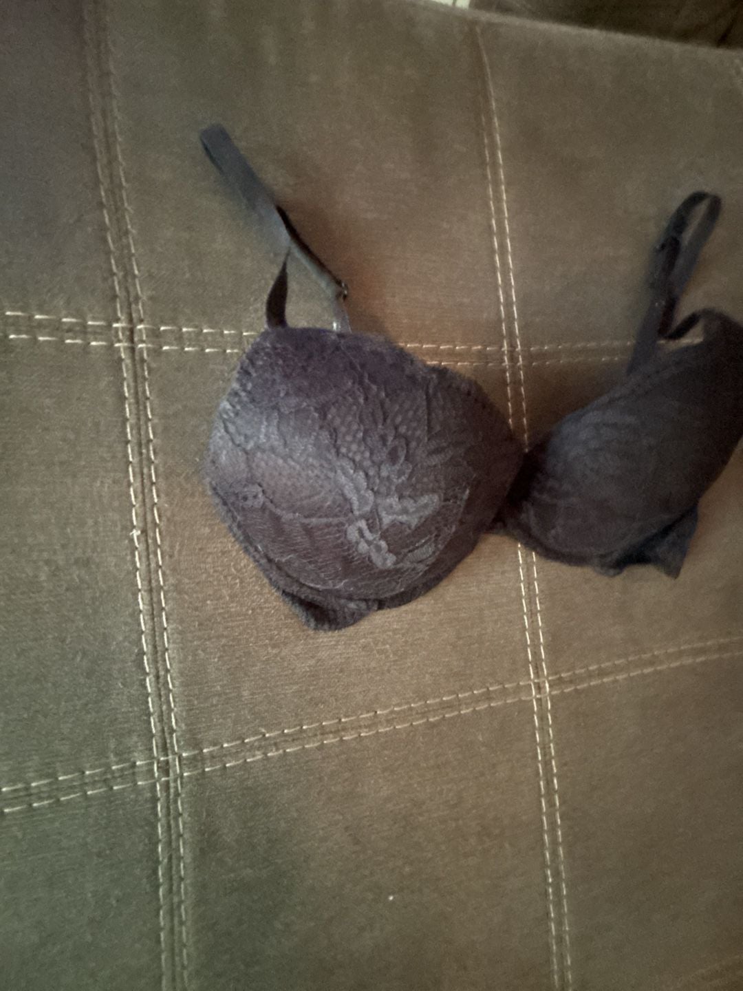 La Senza Obsession Black Lace Push-Up Bra 32DD 3