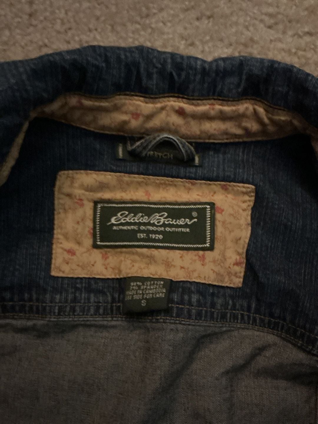 Eddie Bauer Women's Stretch Denim Jean Jacket 3