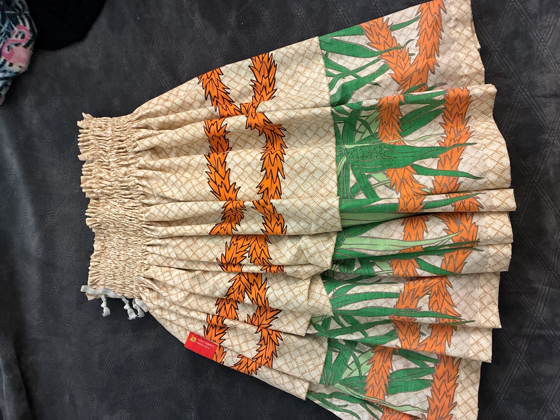 Aloha Fabrics Hala and Lei Pa'u Hula Skirt 1