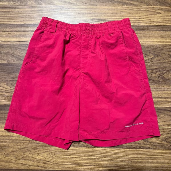 Columbia PFG Omni-Shade Youth Boys Red Swim Trunks Shorts Size M (10/12)