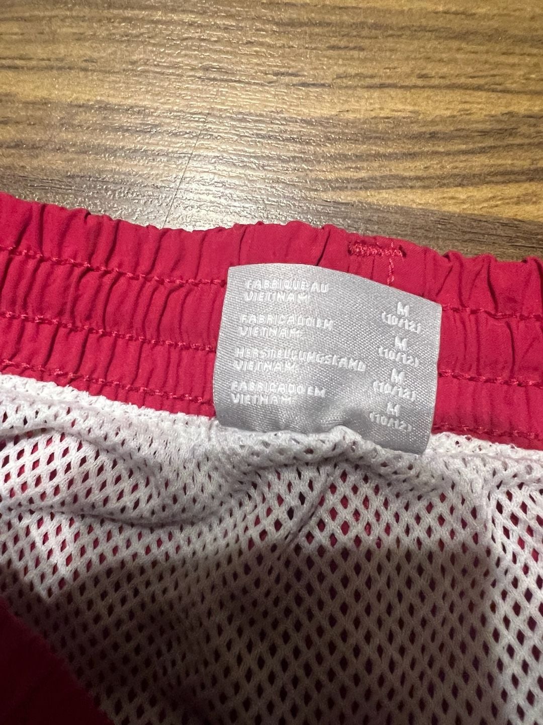Columbia PFG Omni-Shade Youth Boys Red Swim Trunks Shorts Size M (10/12) 5