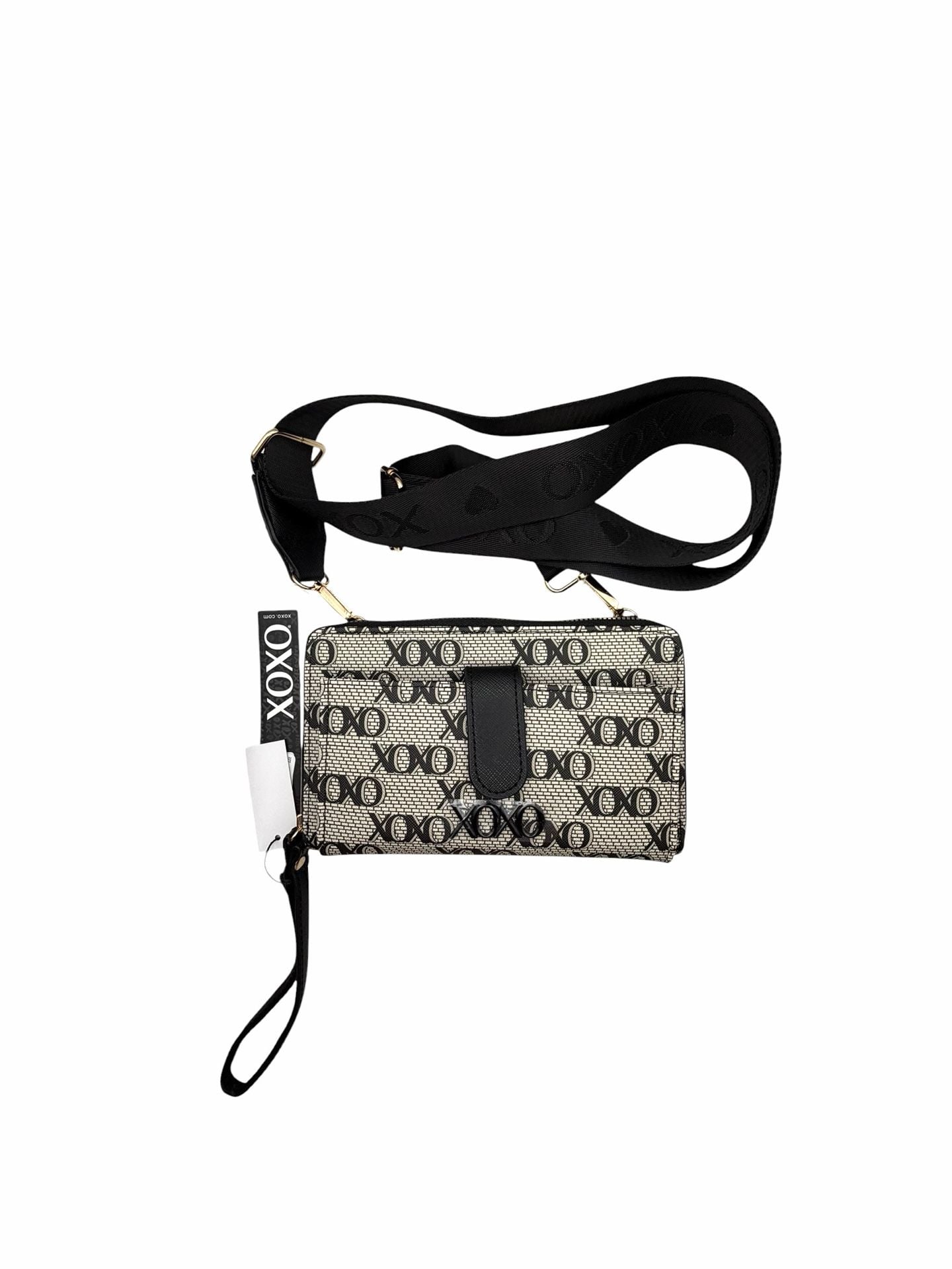 XOXO Monogram Zip-Around Convertible Crossbody Bag and Wristlet 2