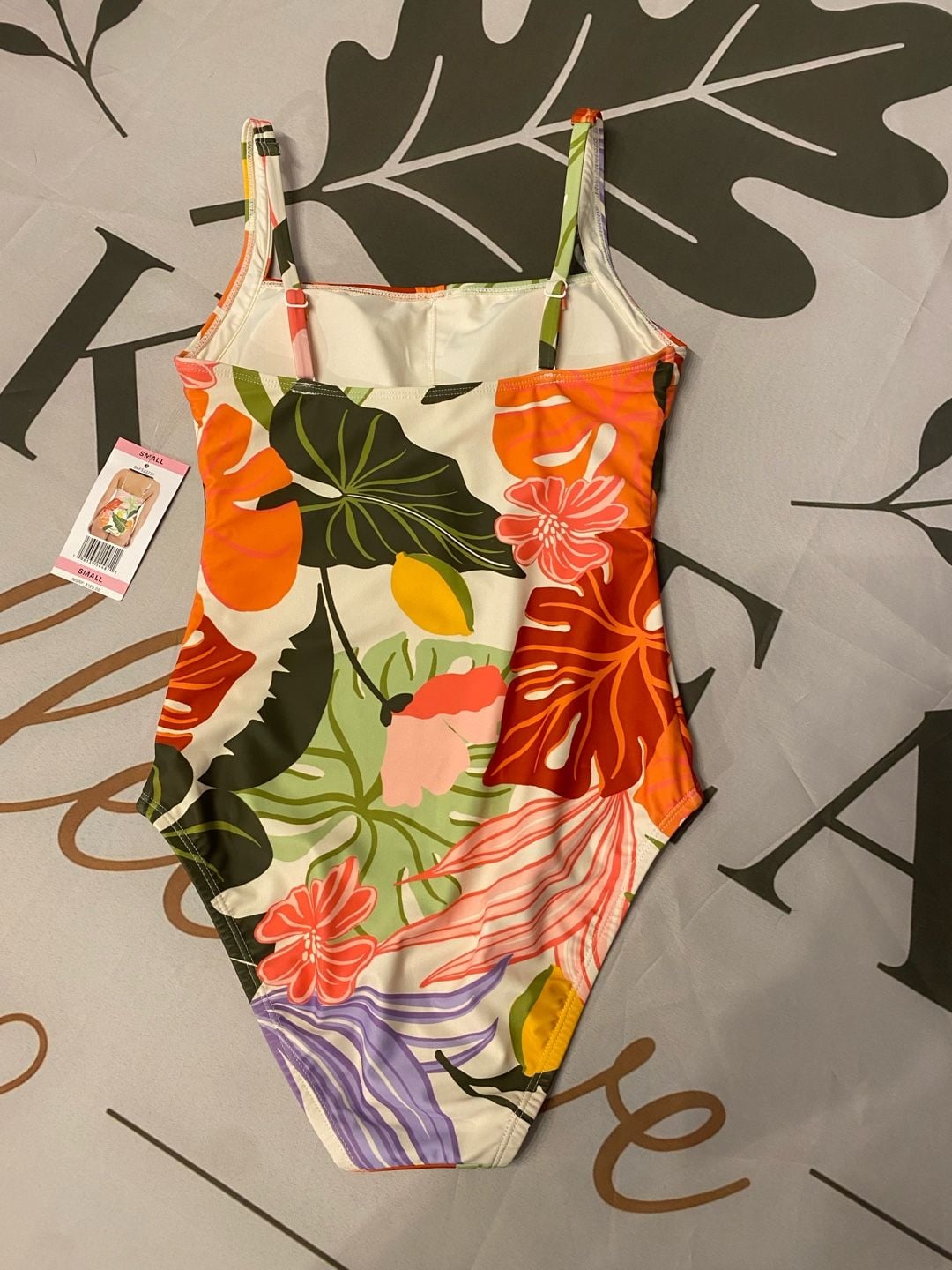 Social Standard by Sanctuary Tropical Print Women’s S Swimsuit 3