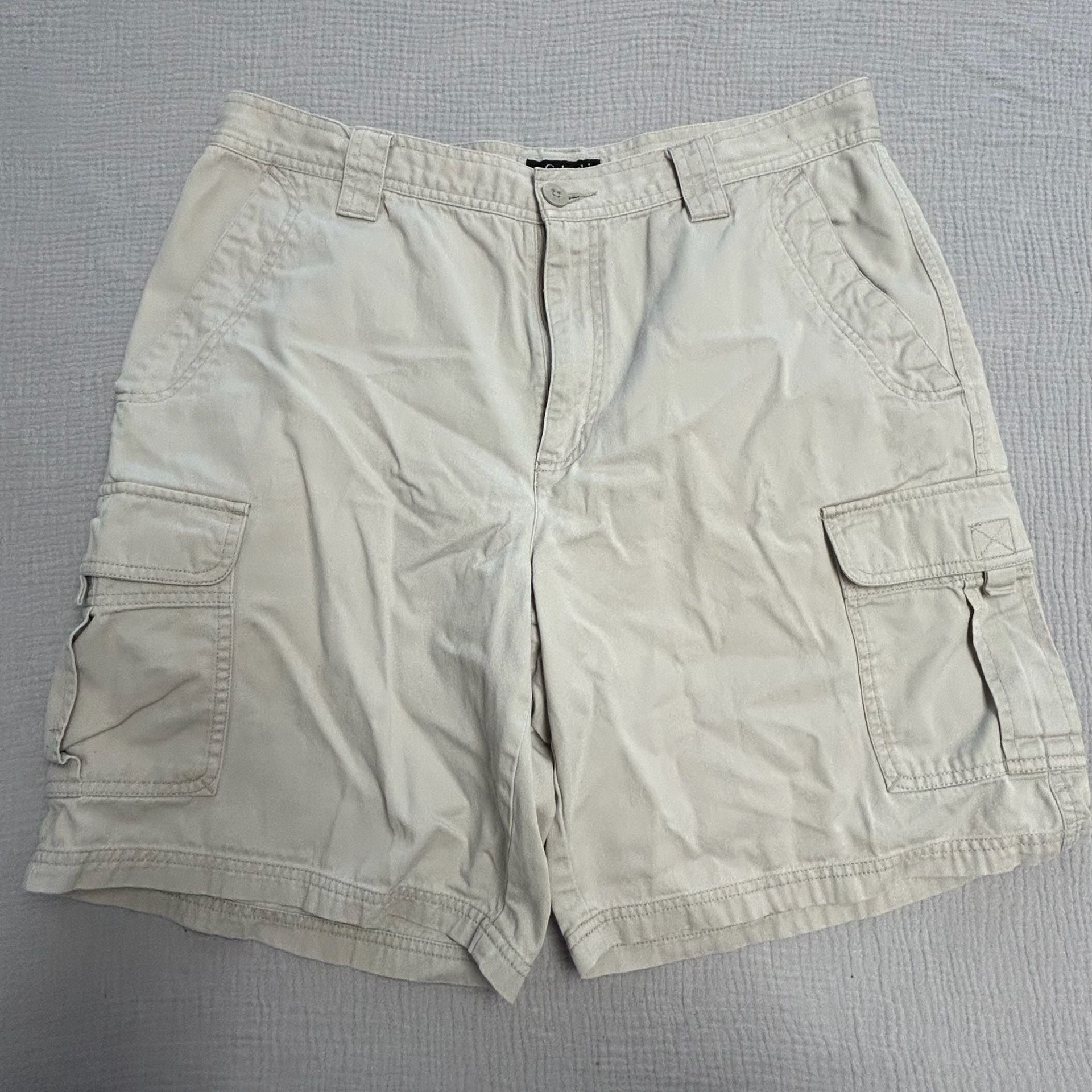 Columbia Sportswear Company Men's Cargo Shorts Khaki Size 34 2