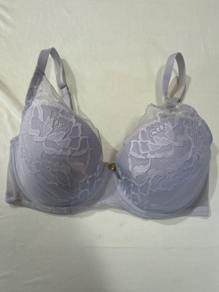 D696 Natori Flora Contour Underwire Bra in Light Purple 1