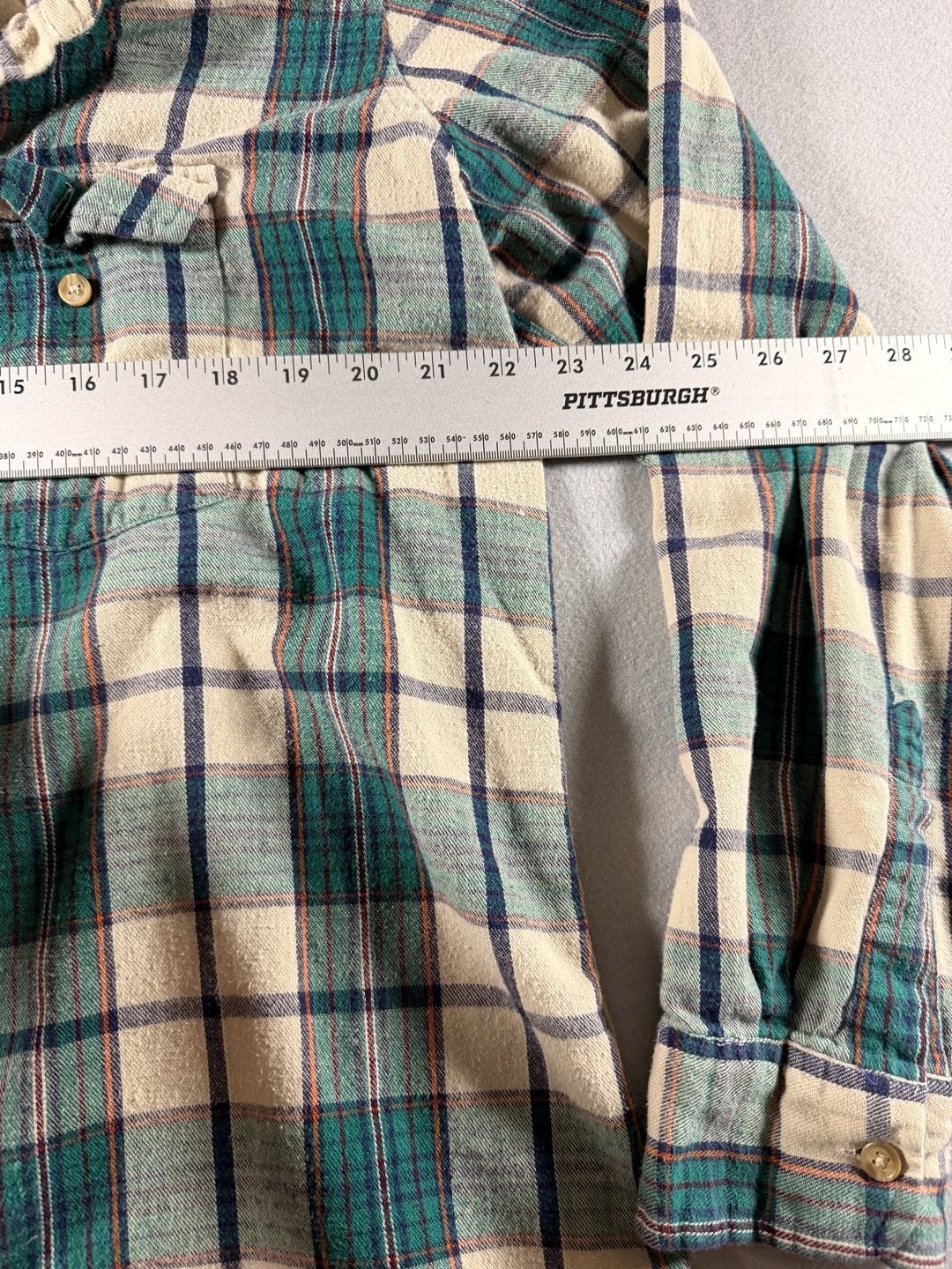 Vintage Woolrich Long Sleeve Plaid Flannel Button Down Shirt 7