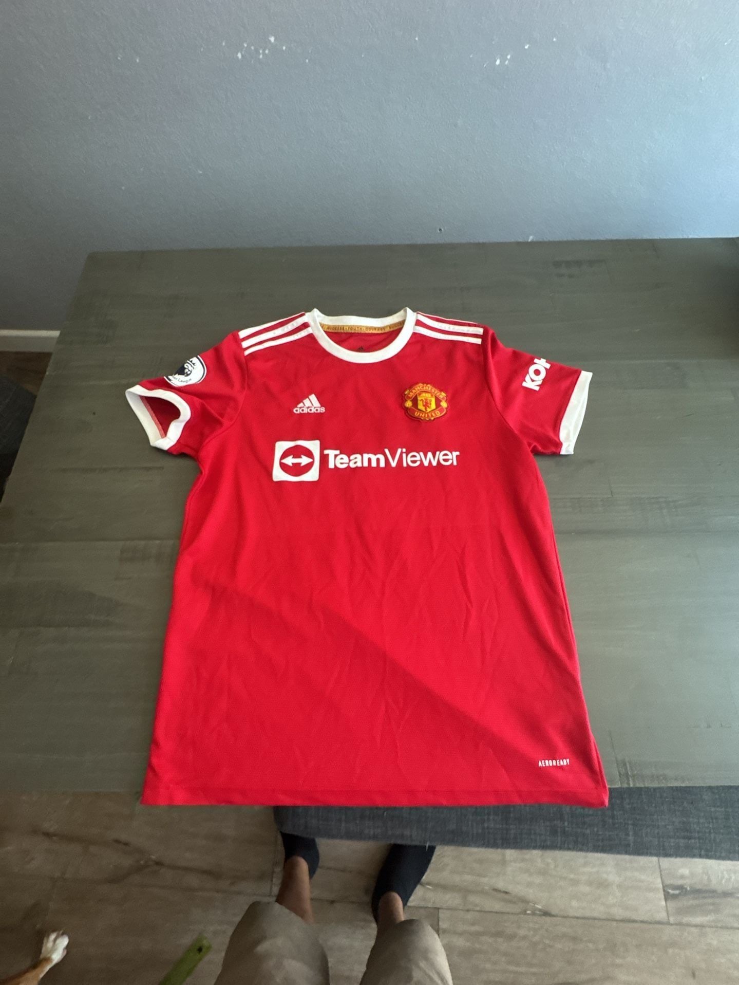 Adidas Manchester United 2021-2022 Home Jersey Ronaldo #7 3