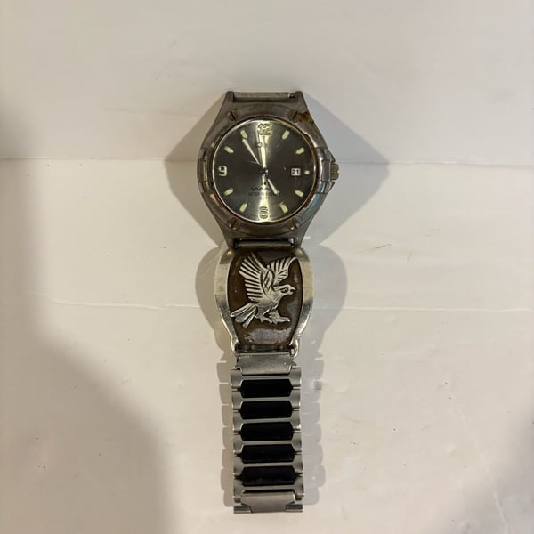 VINTAGE RELIC WET WATCH American Eagle Band Untested