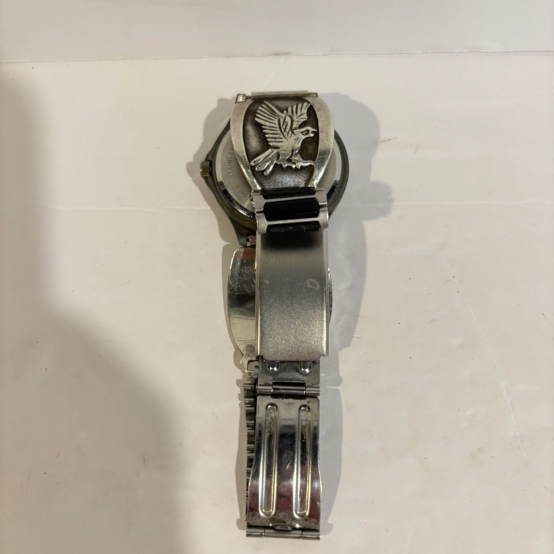 VINTAGE RELIC WET WATCH American Eagle Band Untested 3
