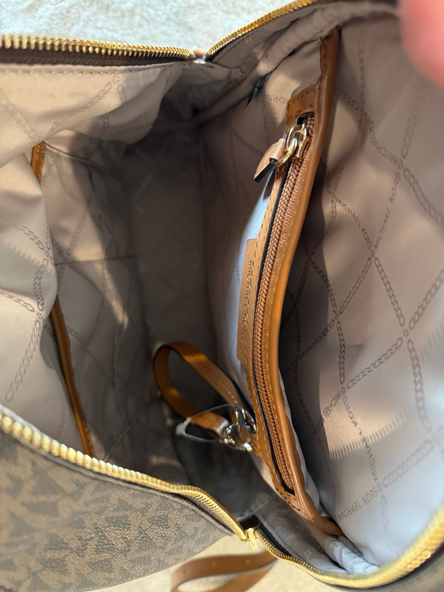 Michael Kors Sheila Medium Signature Logo Backpack 9
