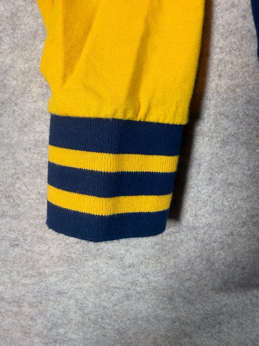Big Boy Headgear Johnson C. Smith University Lightweight Cardigan blue yellow gold 13