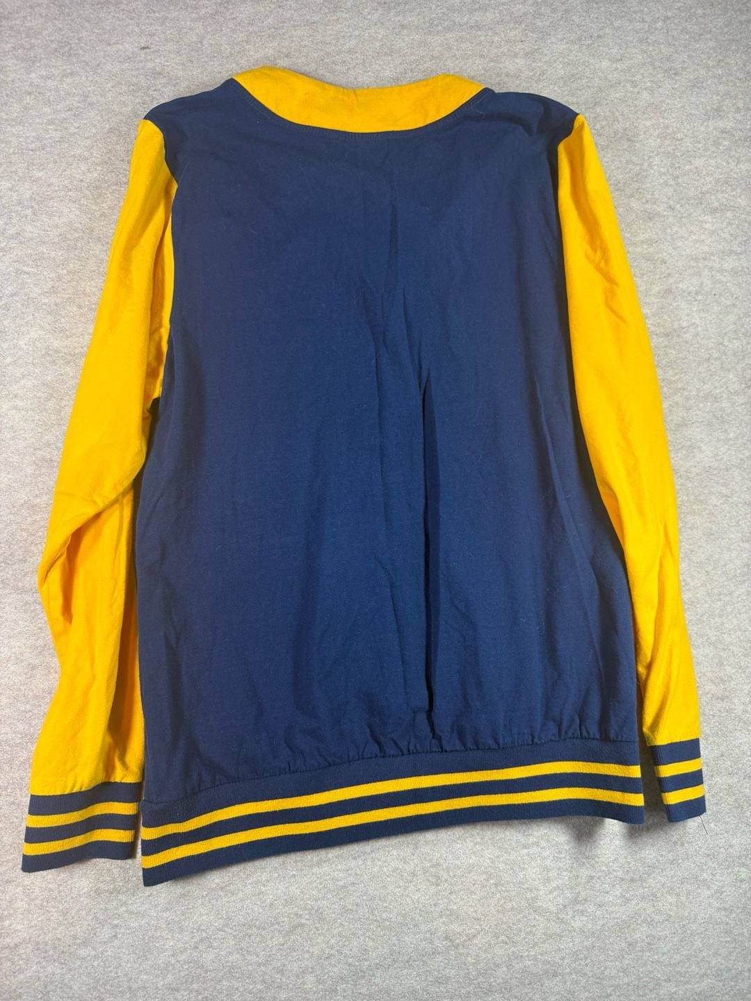 Big Boy Headgear Johnson C. Smith University Lightweight Cardigan blue yellow gold 15