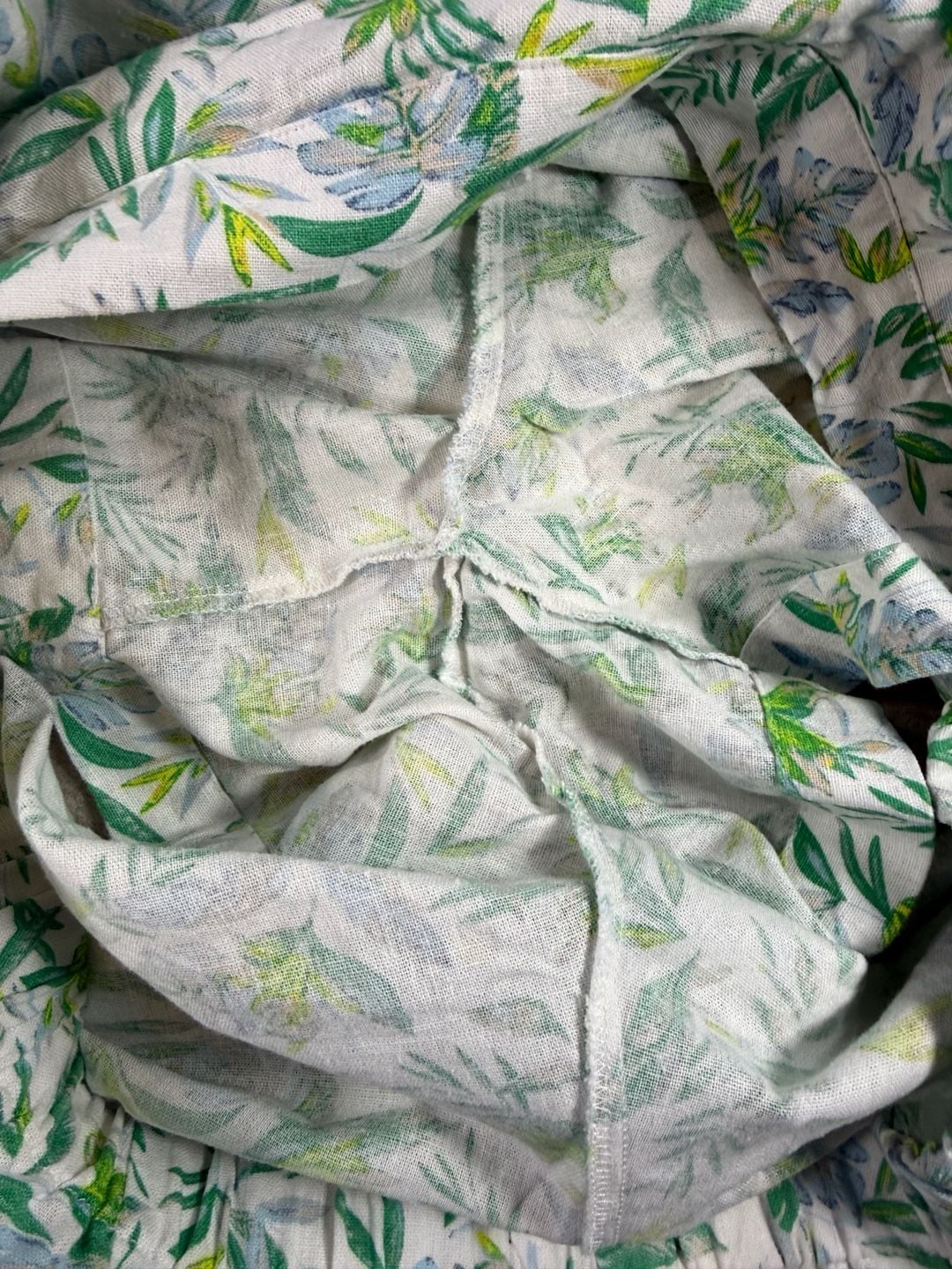 Ellen Tracy Women's Floral Print Linen-Blend Casual Skort XXL shorts 13