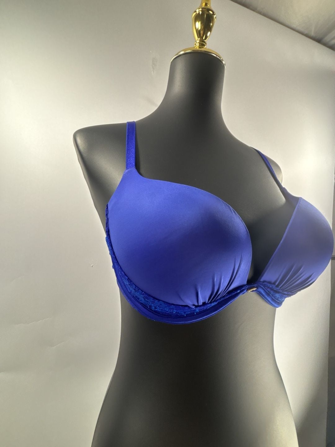 Victoria's Secret Push-Up Bra 36C Royal Blue 2