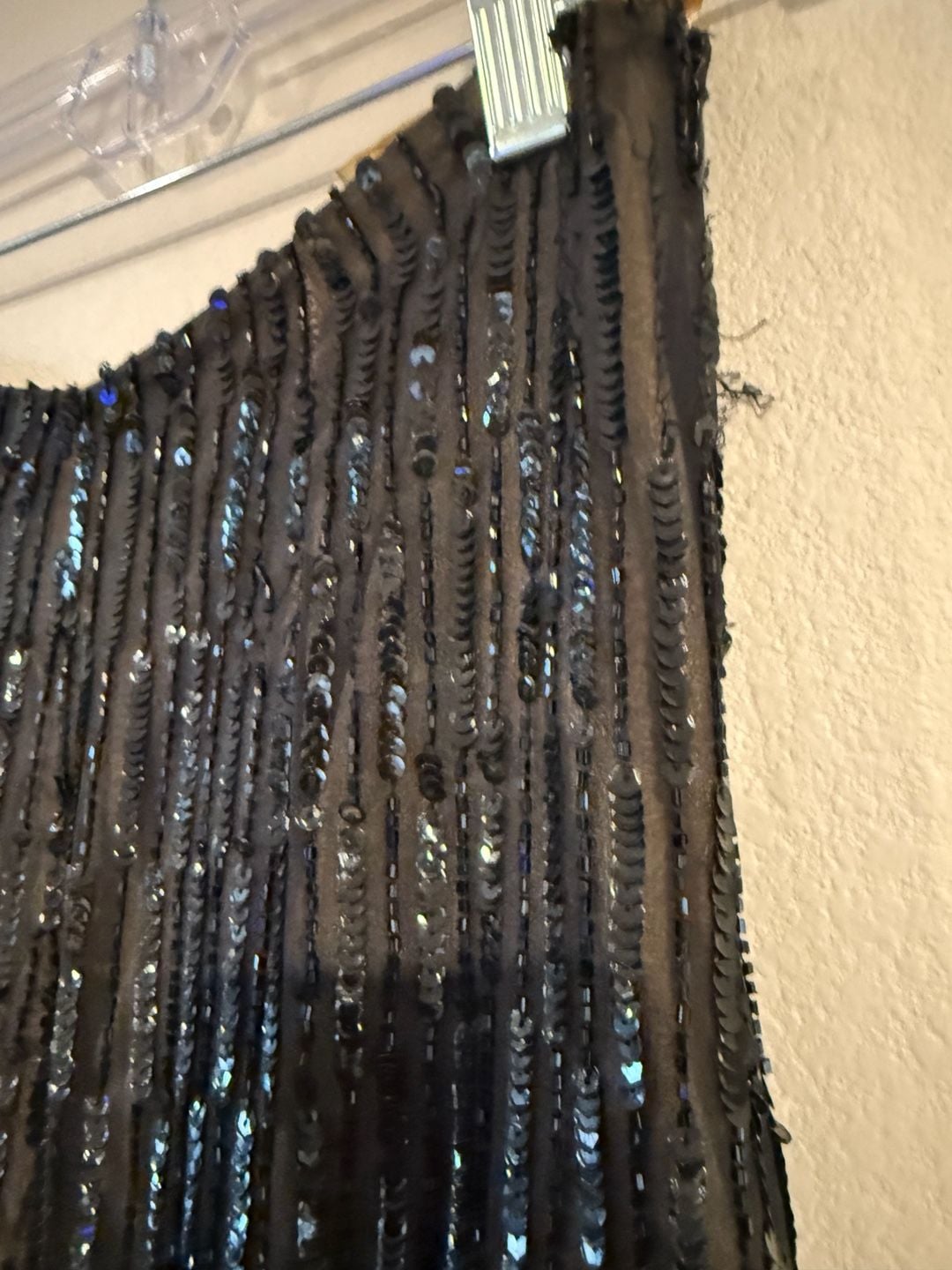Cache Silk Vintage Women's Black Sequin Beaded Pants Sz.XS 13