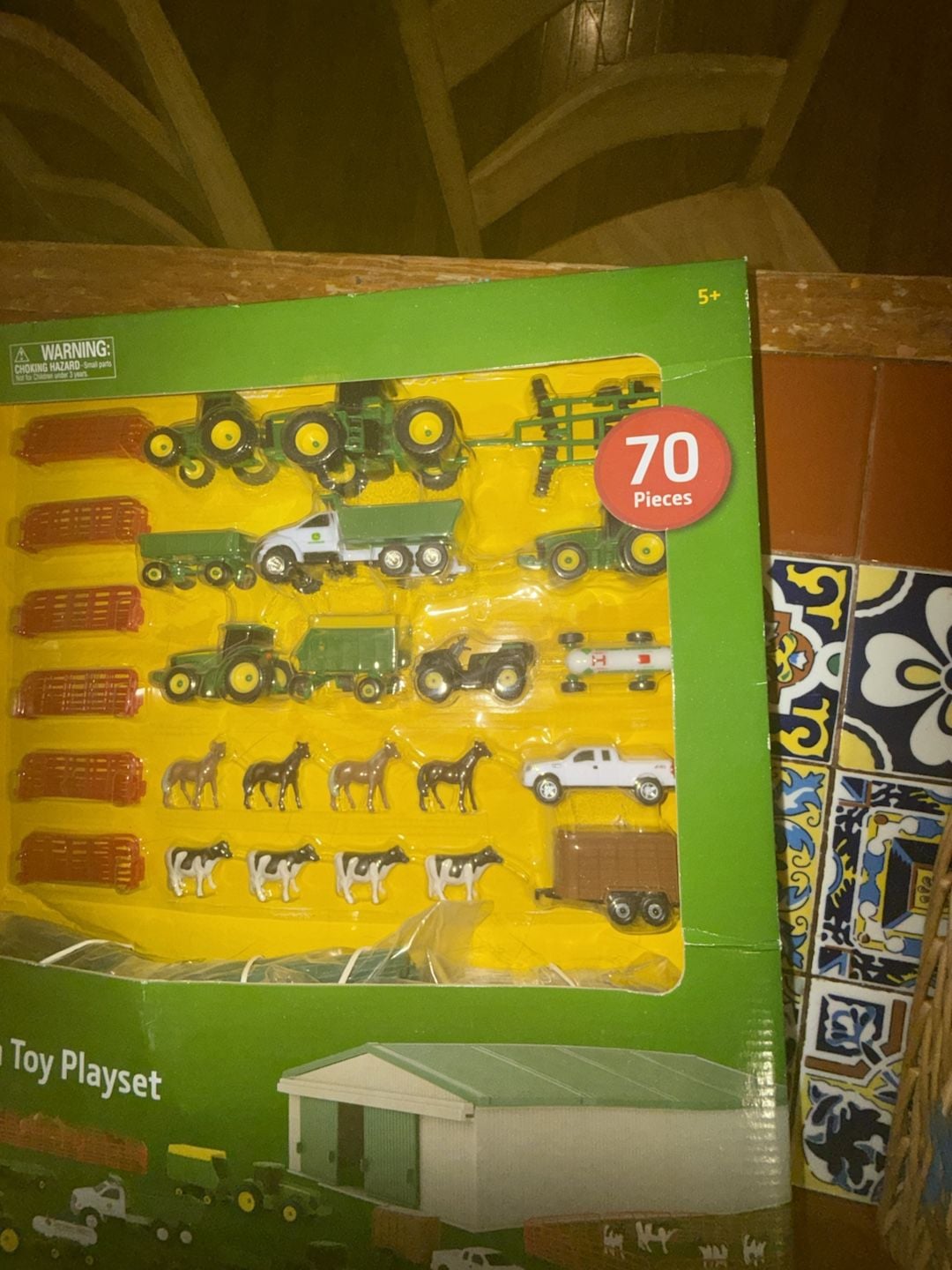 John Deere 70-Piece Farm Toy Playset by Tomy 5