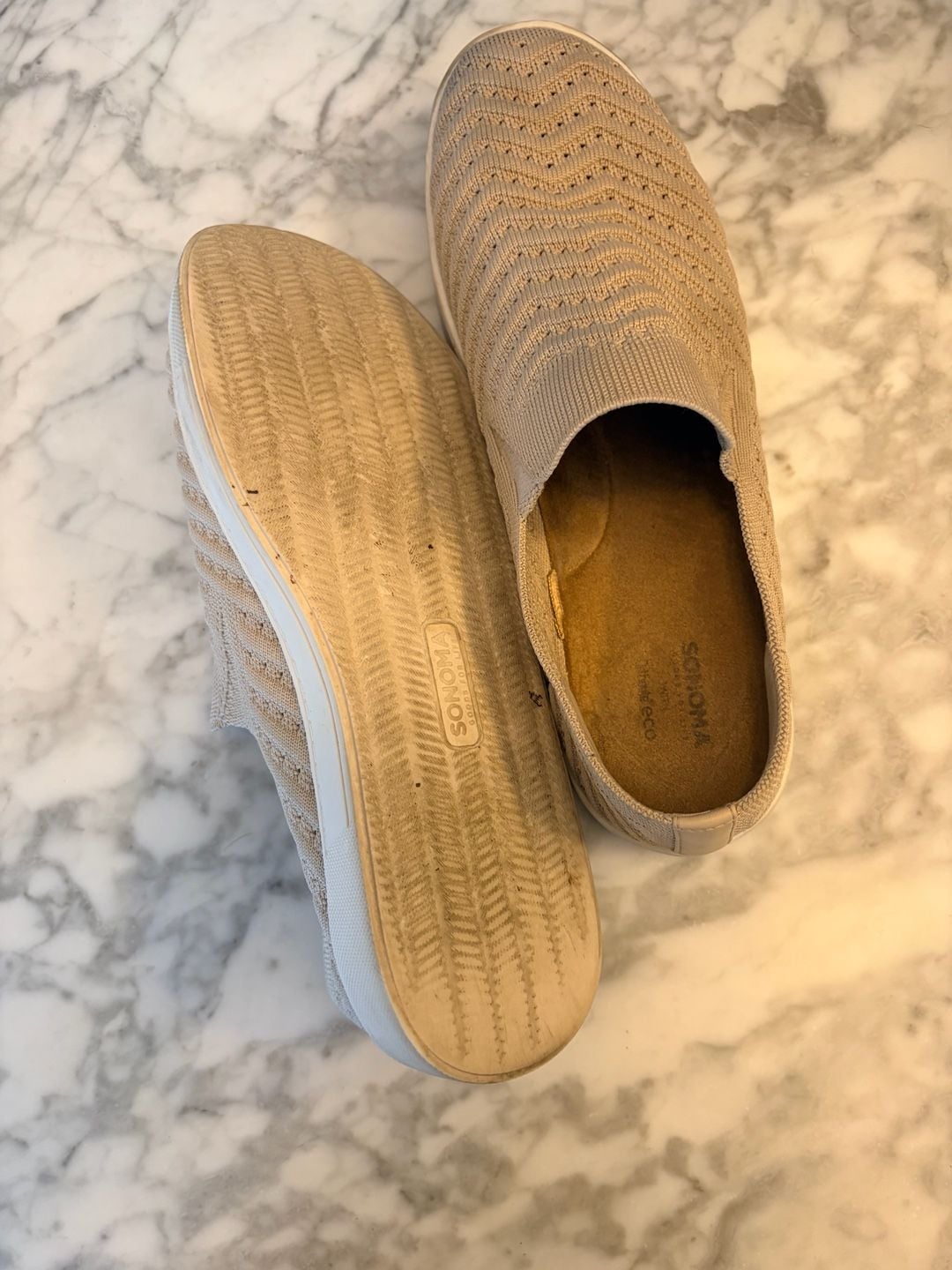 Sonoma Goods For Life Catahoula Comfort Knit Slip-On Sneakers 8