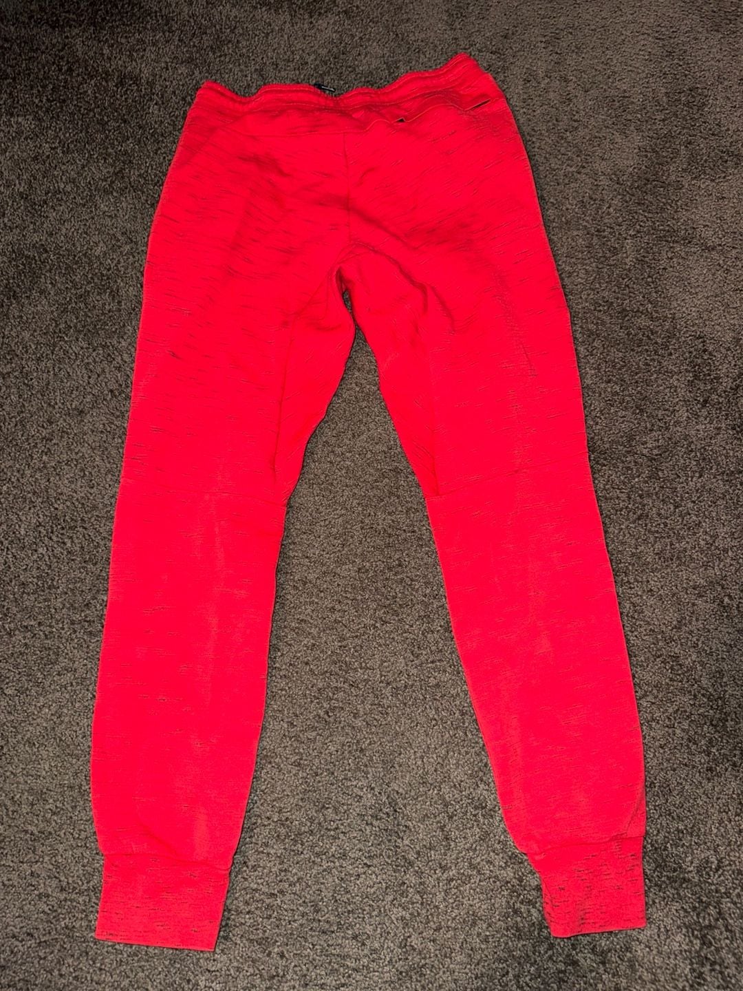 Nike Mens Tech Fleece Suit Red 2 piece Jacket/S & Pants/M 6