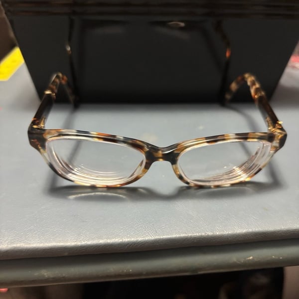 Michael Kors Tortoiseshell Rectangle Eyeglass Frames