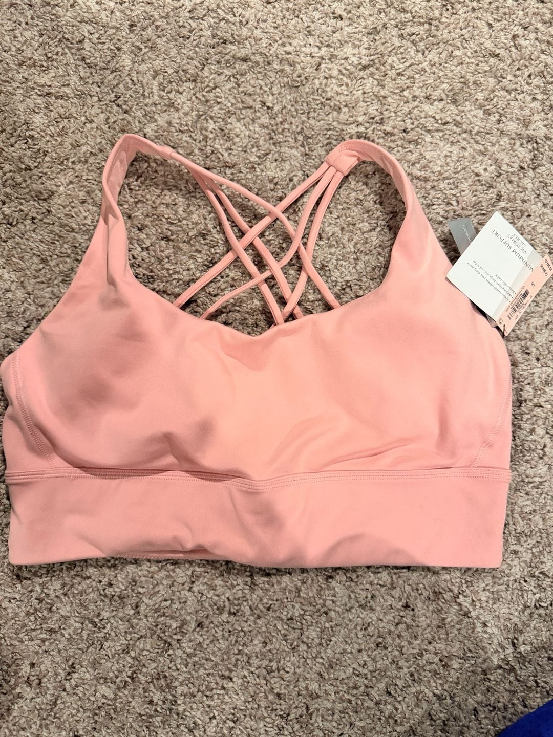 Victoria's Secret Flow On Point Strappy Back Longline Sports Bra 7