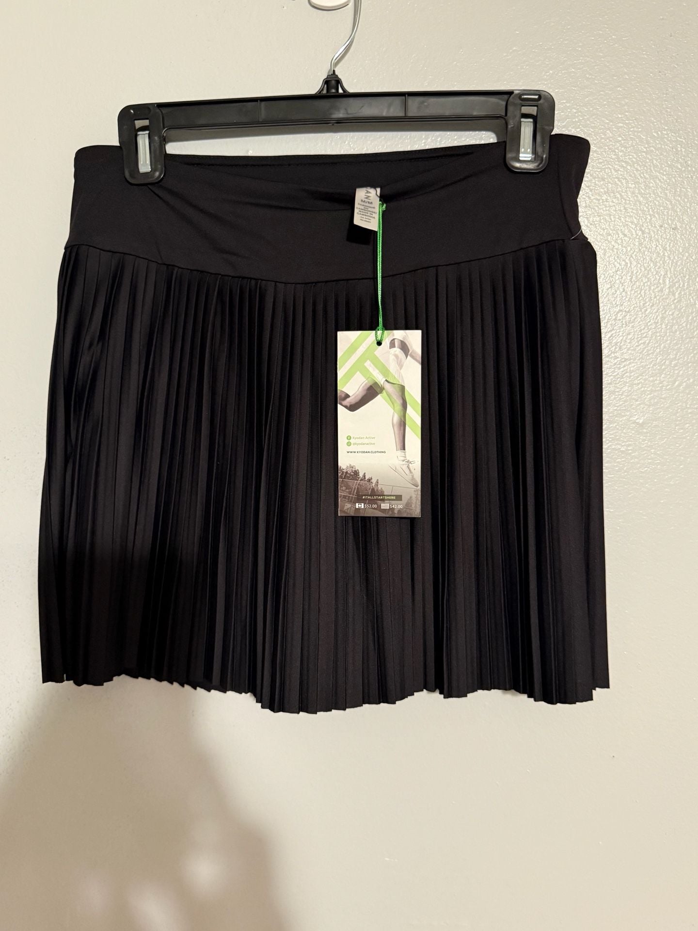 Kyodan Active Women's High-Rise Pleated Athletic Skort 2