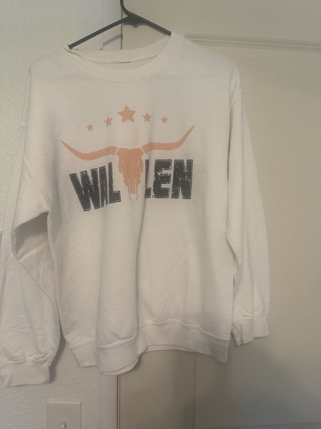 Morgan Wallen Western Graphic Crewneck Sweatshirt with Song Titles 2