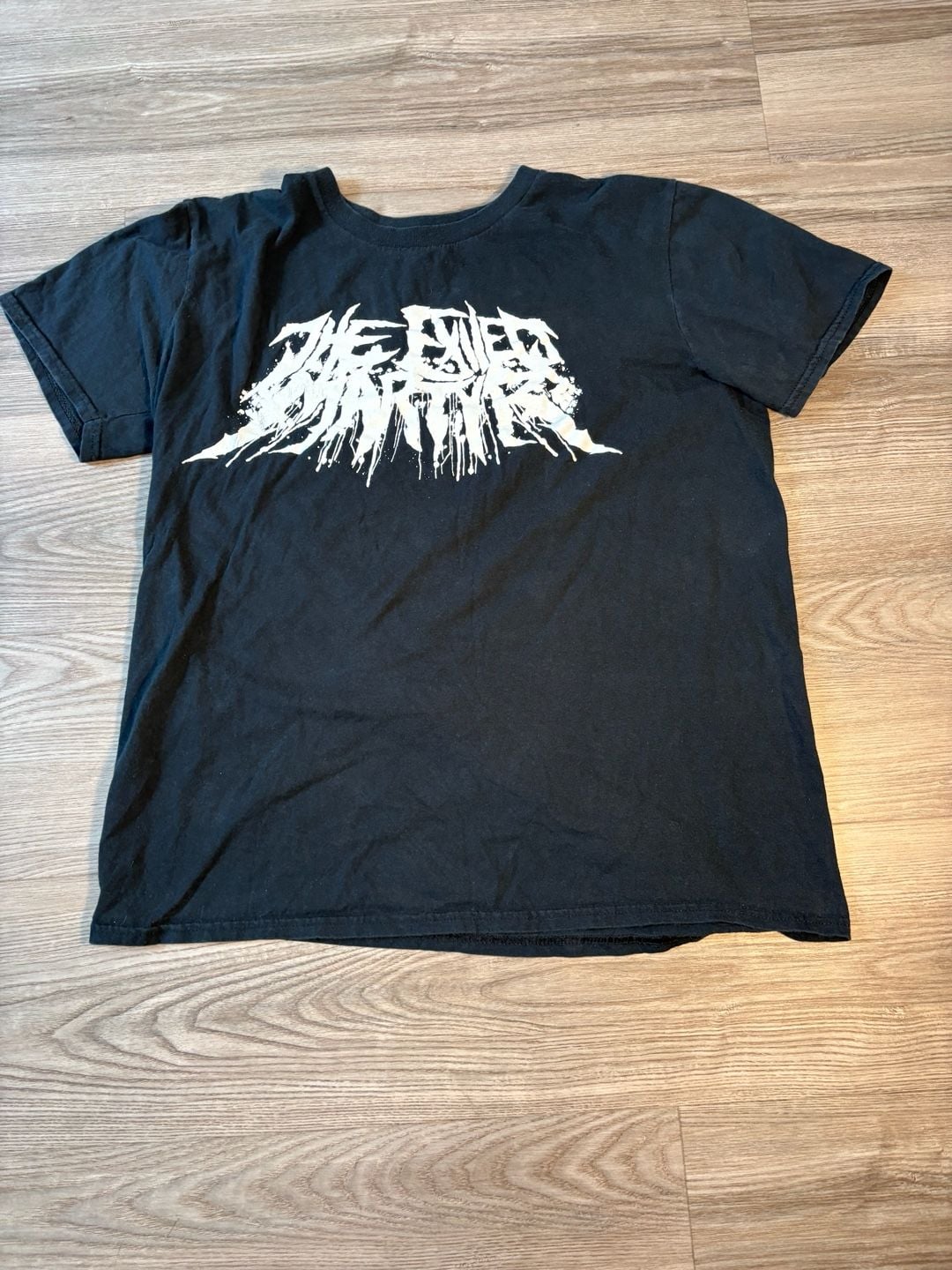The Exiled Martyr Black Death Metal Band Logo Graphic T-Shirt 2
