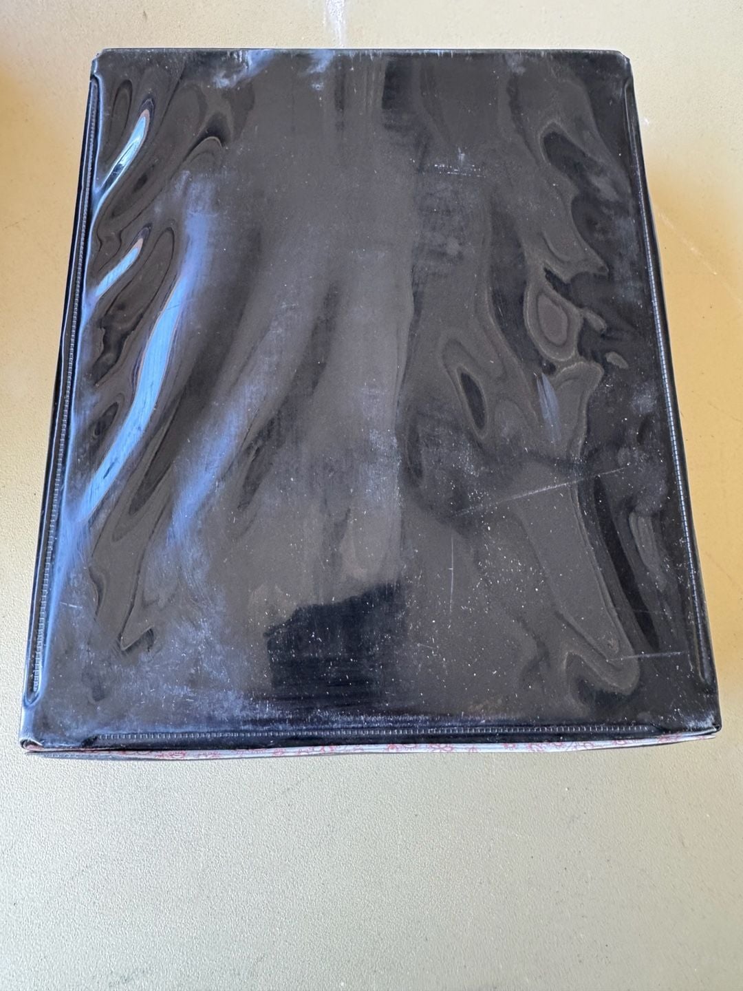 Vintage 1963 Mattel Barbie Doll Case Black Vinyl Carrying Case 4
